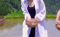 田螺小姐姐图片,田螺小姐姐的田园风情写真
